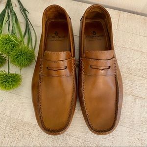 LIKE NEW | DI BIANCO SPQR Driving Leather Loafers